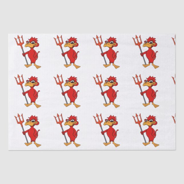 Papel De Seda Pequeño diablo (Anverso)