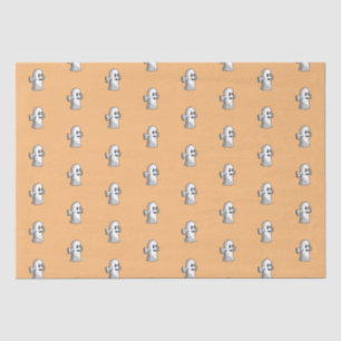 Papel De Seda Pequeño Fantasma Adorable
