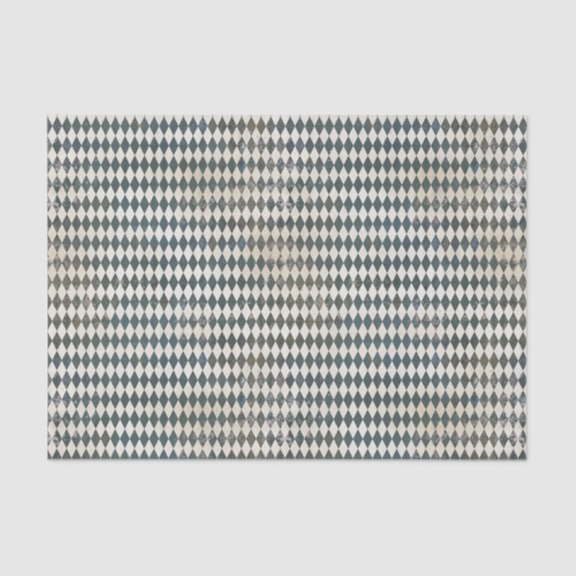 Papel De Seda Pequeño Harlequin Diamond (Anverso)