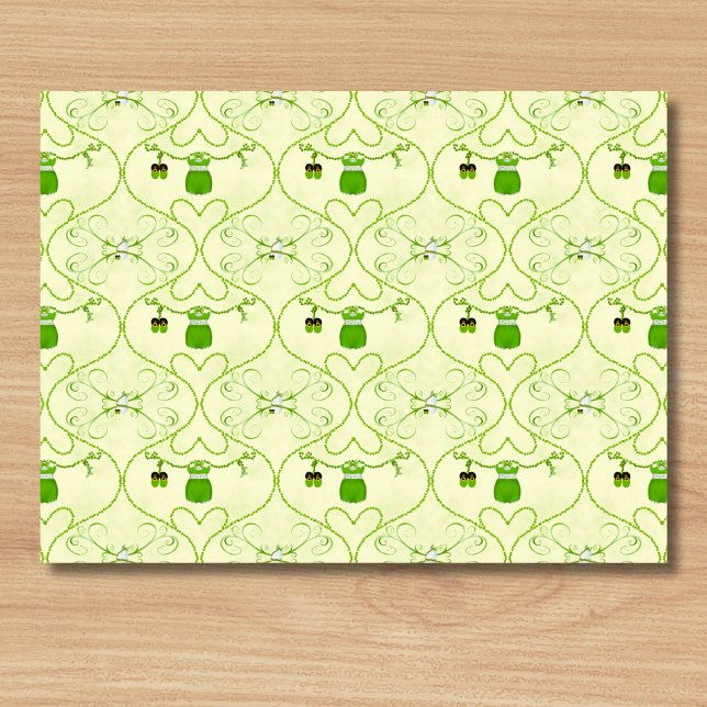 Papel De Seda Pequeño Lucky One Shamrock Bebé (Subido por el creador)