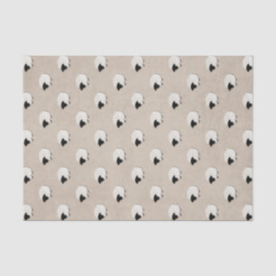 Papel De Seda Pequeño papel seda unisex del cordero