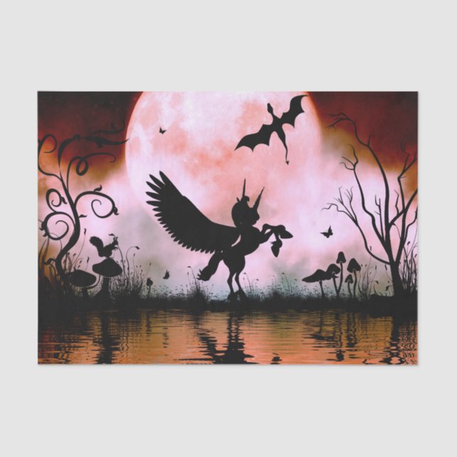 Papel De Seda Pequeño Pegaso (Anverso)