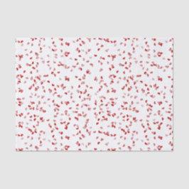 Papel De Seda pequeños corazones confetti