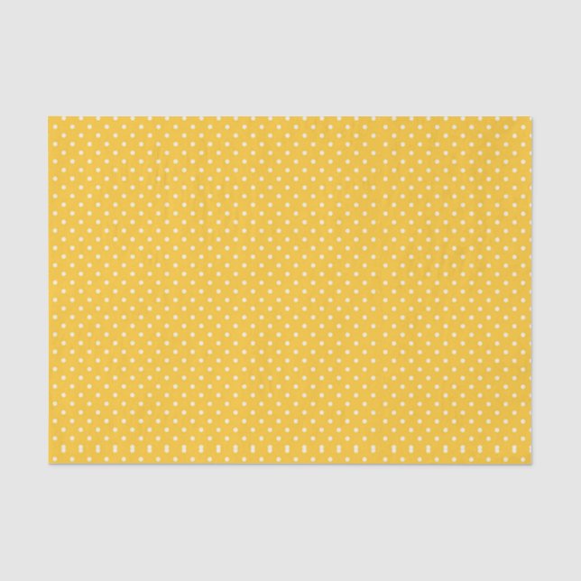 Papel De Seda Pequeños puntos blancos de Halloween sobre fondo d (Anverso)