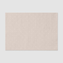 Pequeños puntos blancos refinados sobre beige mini