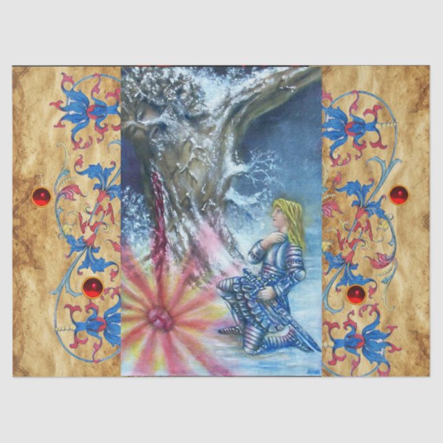 PAPEL DE SEDA PERCEPCIÓN Y VISIÓN DEL GRILLO SANTO (Anverso)