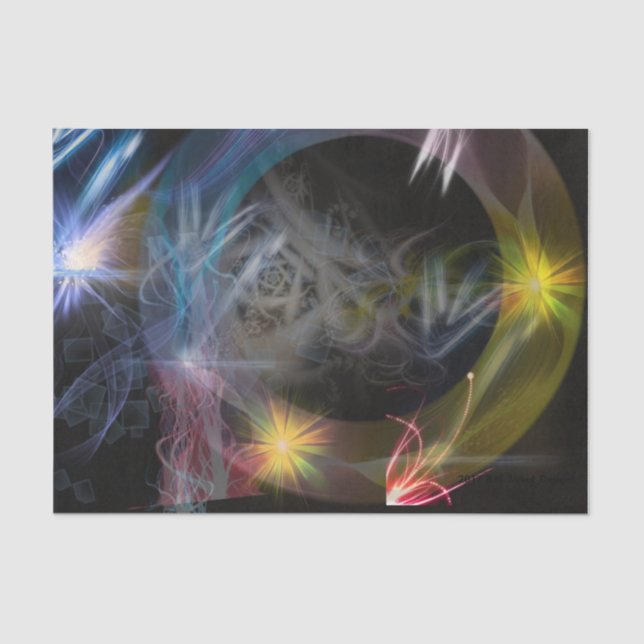 Papel De Seda Perdido en espacio (Anverso)