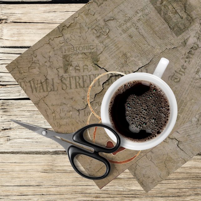 Papel De Seda periódico y café matutino (Subido por el creador)