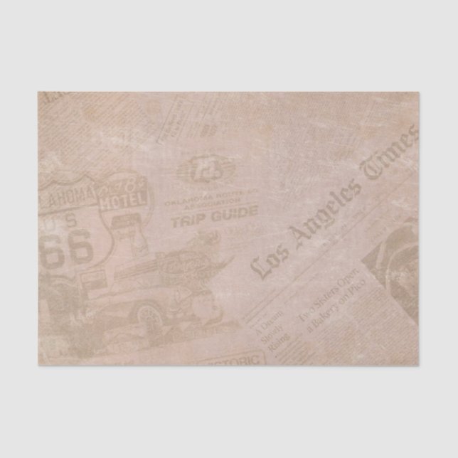 Papel De Seda Periódicos viejos (Anverso)