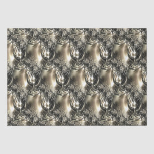 Papel De Seda Perlas doradas