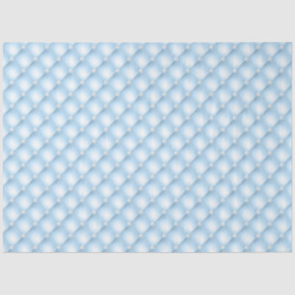 Papel De Seda Perlas tufadas azules