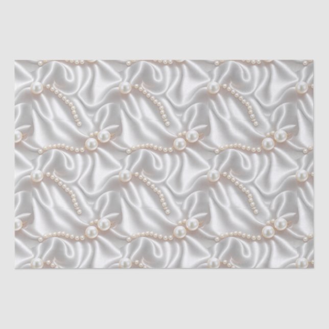 Papel De Seda Perlas y satén (Anverso)