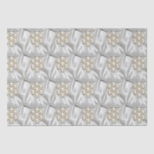 Papel De Seda Perlas y Satín