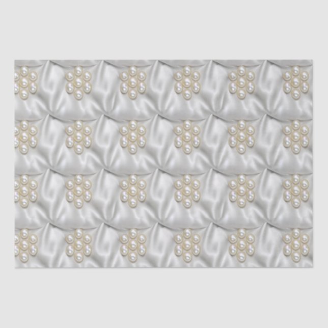 Papel De Seda Perlas y Satín (Anverso)