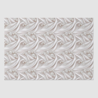 Papel De Seda Perlas y Satín