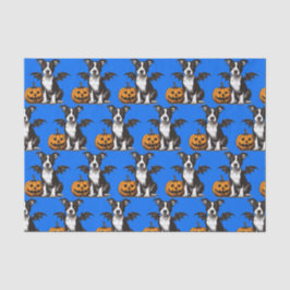 Papel De Seda Perrito de Halloween