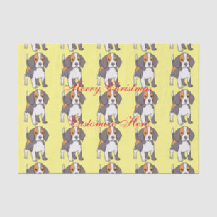 Papel De Seda Perro Beagle Cute Rama Thunder_Cove