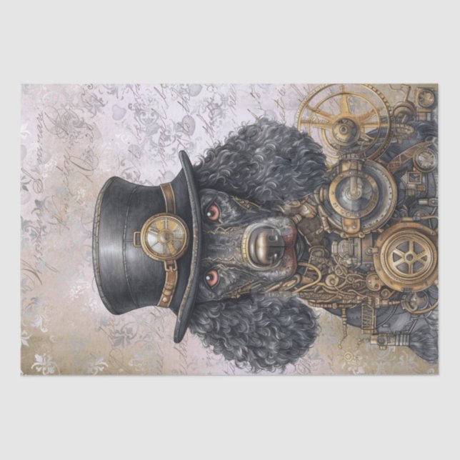 Papel De Seda Perro de cangrejo de vapor (Anverso)