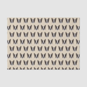 Papel De Seda Perro de perrito de Boston Terrier