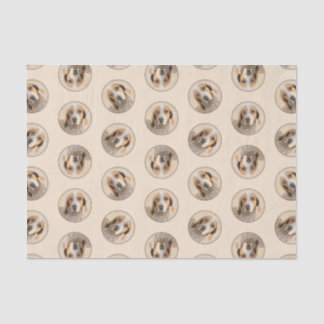 Papel De Seda Perro de pintura de comonhound inglés de Estados U