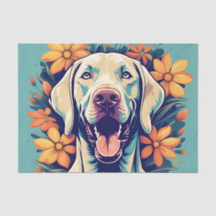Papel De Seda Perro de Weimaraner