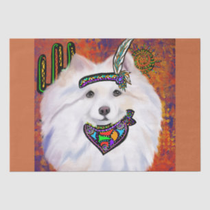 Papel De Seda Perro esquimal americano