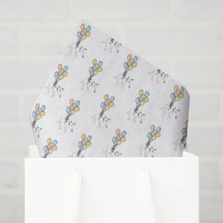 Papel De Seda Perro Globo Sube Sube Y Se Va
