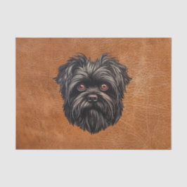Papel De Seda Perro mono Affenpinscher Affens Terrier