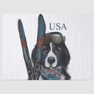 PAPEL DE SEDA PERRO TERRA NOVA 