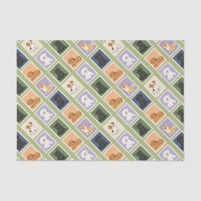 Papel De Seda Perros (Anverso)