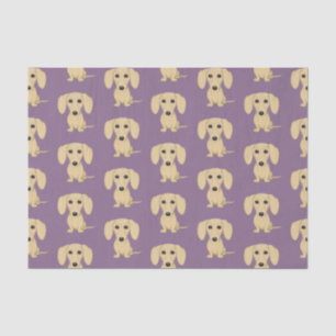 Papel De Seda Perros lindos revestidos lisos poner crema del