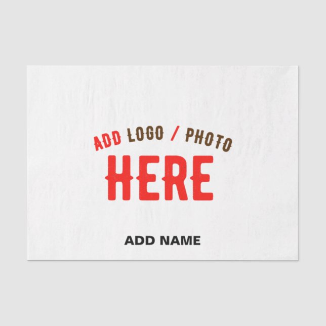 PAPEL DE SEDA PERSONALIZABLE MODERNO ESTILO BLANCO VERIFICADO MA (Anverso)