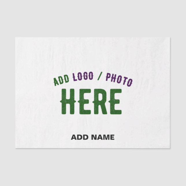 PAPEL DE SEDA PERSONALIZABLE MODERNO ESTILO BLANCO VERIFICADO MA (Anverso)