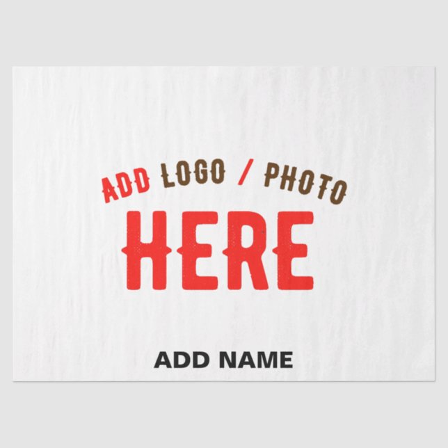 PAPEL DE SEDA PERSONALIZABLE MODERNO ESTILO BLANCO VERIFICADO MA (Anverso)