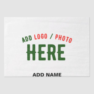 PAPEL DE SEDA PERSONALIZABLE MODERNO ESTILO BLANCO VERIFICADO MA