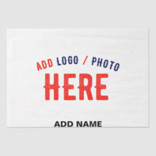 PAPEL DE SEDA PERSONALIZABLE MODERNO ESTILO BLANCO VERIFICADO MA