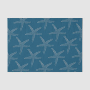 Papel De Seda Personalizado azul del océano costero de la playa 