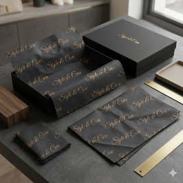 Papel de seda personalizado con impresión de patró