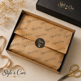 Papel de seda personalizado con impresión de patró
