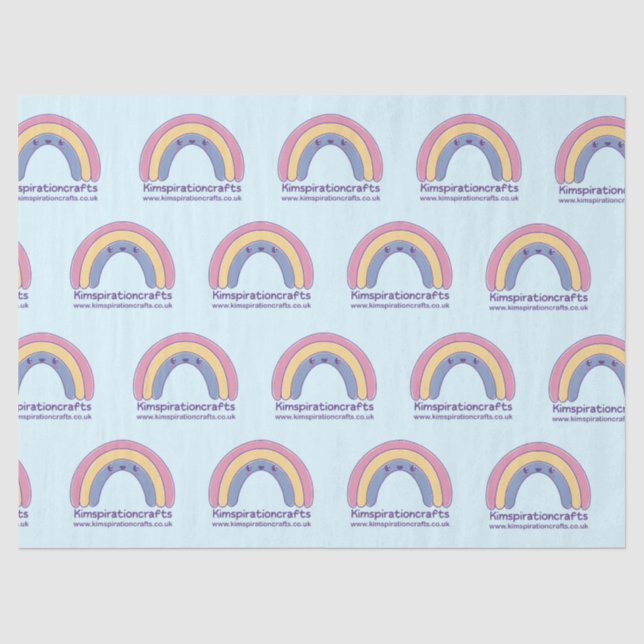Papel de seda personalizado con su propio logotipo (Anverso)