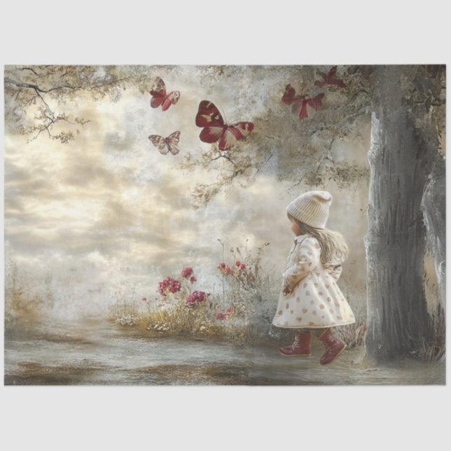 Papel De Seda Personalizado de desahuciación cuento cuento cuent (Anverso)