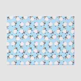 Papel De Seda Personalizado de la fiesta de cumpleaños del ovino