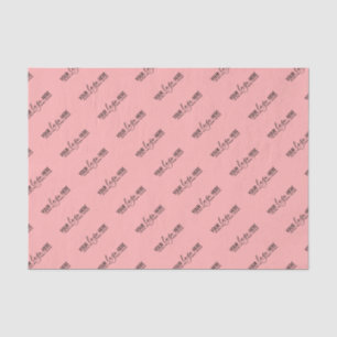 Papel De Seda Personalizado de marca con logotipo de la empresa