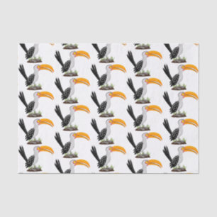 Papel De Seda Personalizado de pájaro safari de buey amarillo di