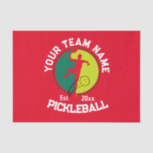 Papel De Seda Personalizado del jugador del equipo del Club de P
