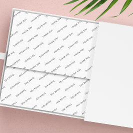 Papel De Seda Personalizado Gracias Negocios