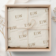 Personalizado Marca Monograma Empresa Empresarial