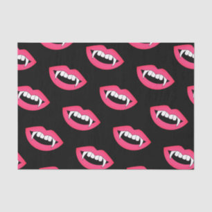 Papel De Seda Personalizado Monster Vampiros Ligas de dientes af