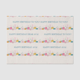 Papel de seda personalizado para fiestas – Tartas 