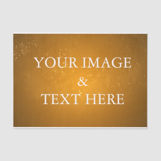 Papel De Seda Personalizado Personalizado Personalizado Tu Propi (Anverso)